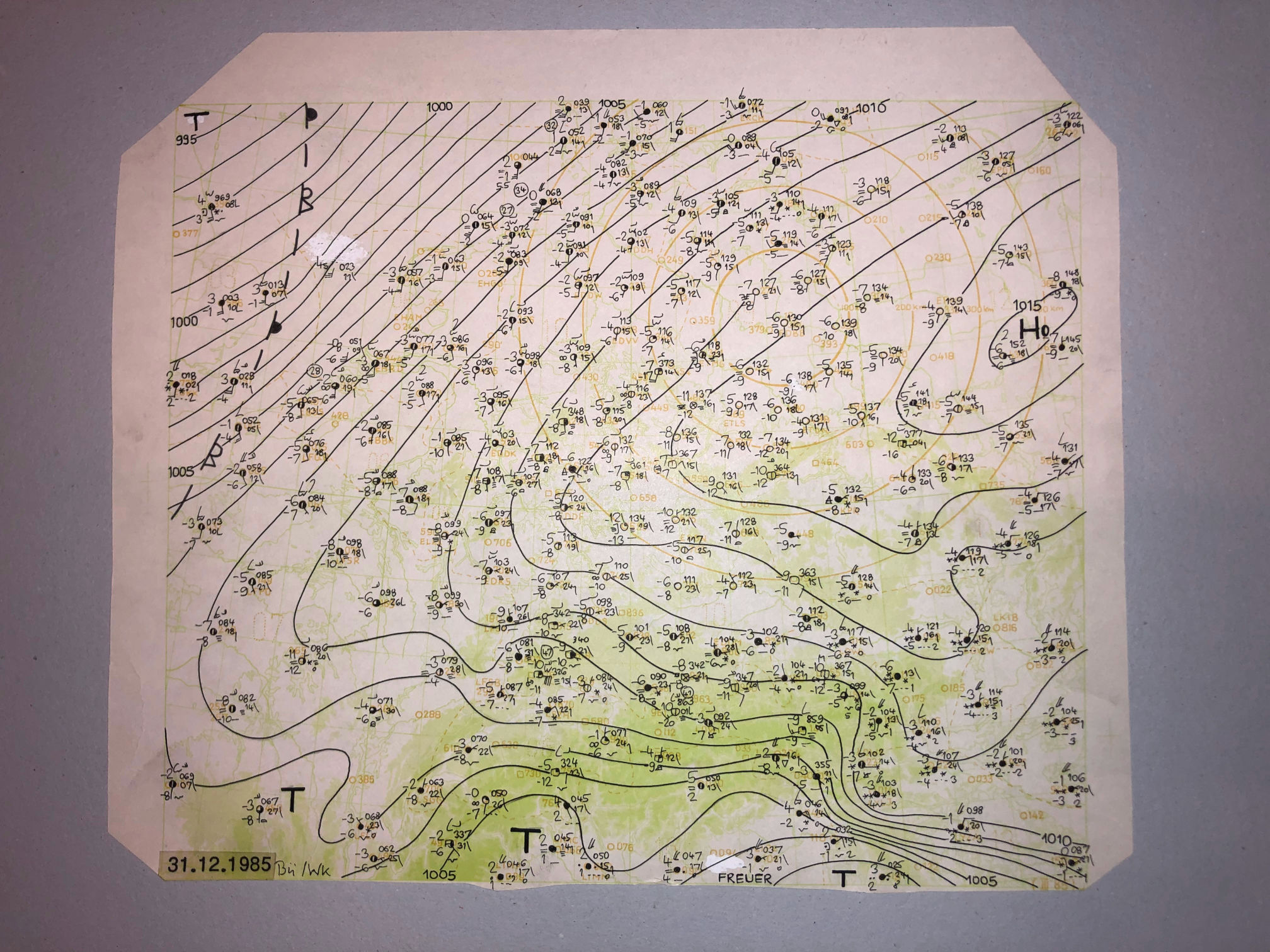 Stratosphärenkarte